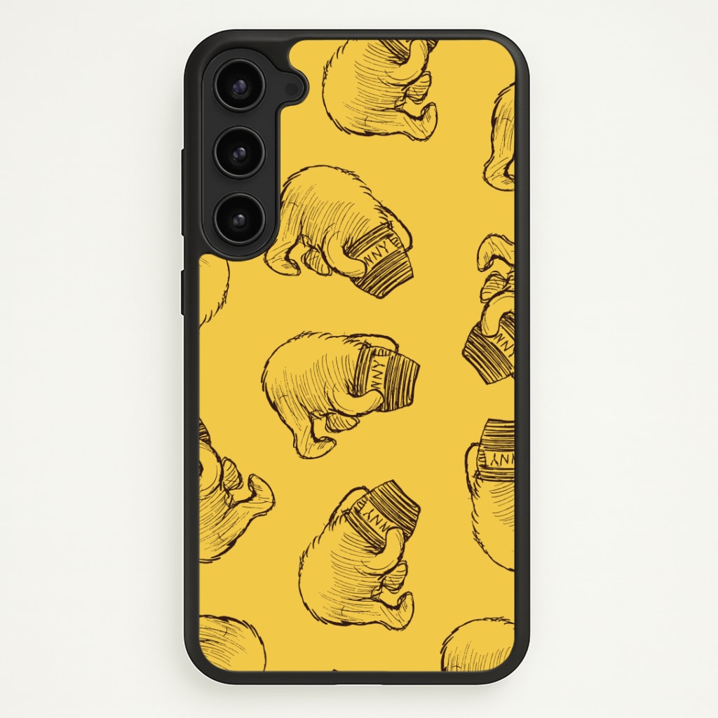 Winnie Honey Pot Pattern Phone Case - Galaxy S23 / Standard