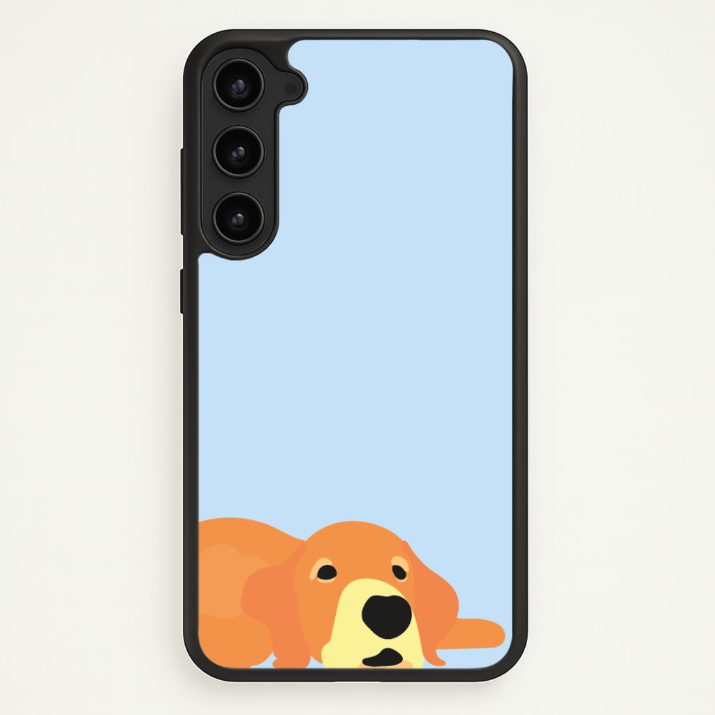 Laying and chilling - Dog Patterns Phone Case - Galaxy S23 / Standard