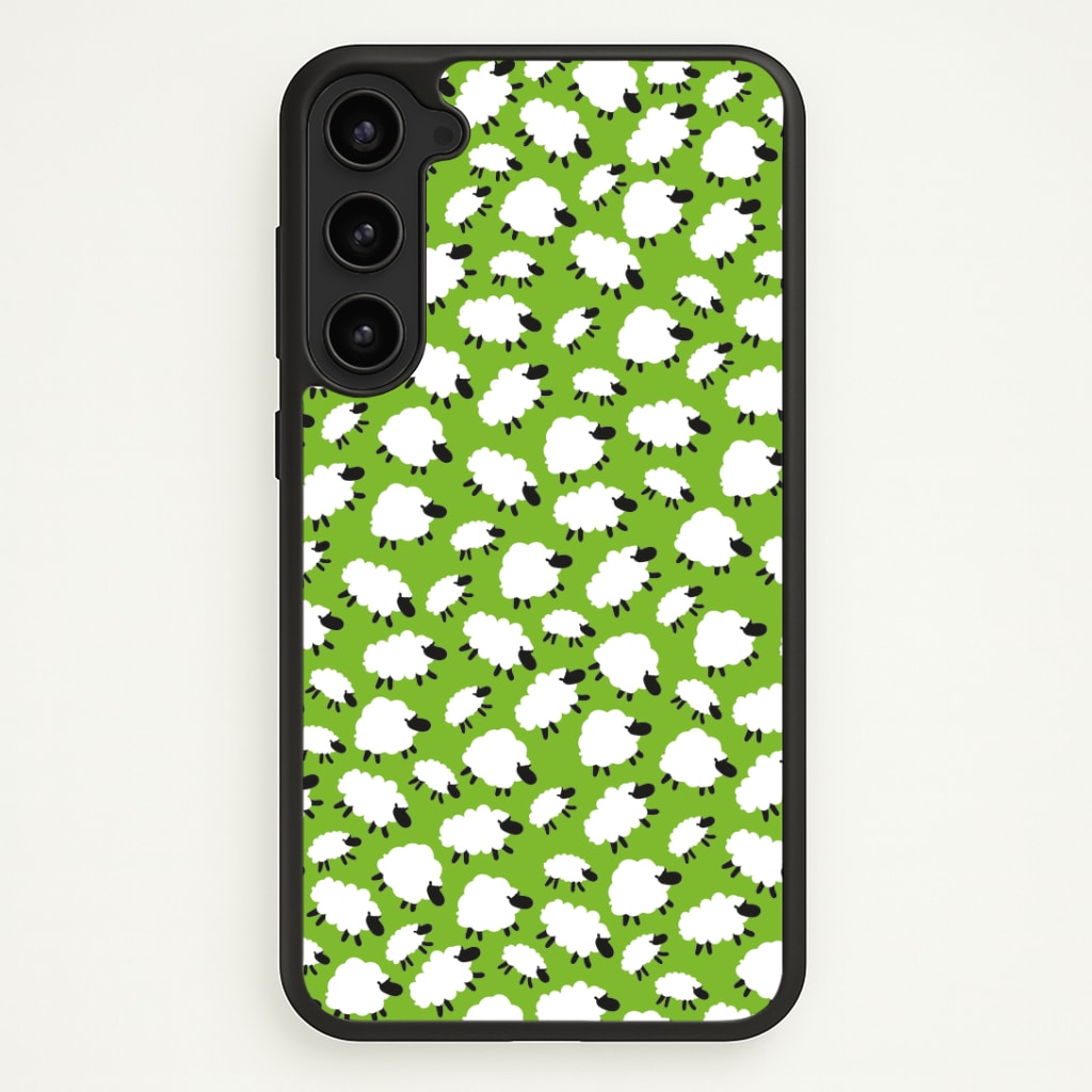Sheep - Easter Patterns Phone Case - Galaxy S23 / Standard