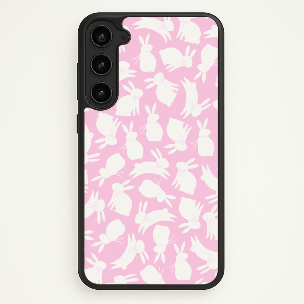 Bunnies And Bows - Easter Patterns Phone Case - Galaxy S23 Plus / Standard