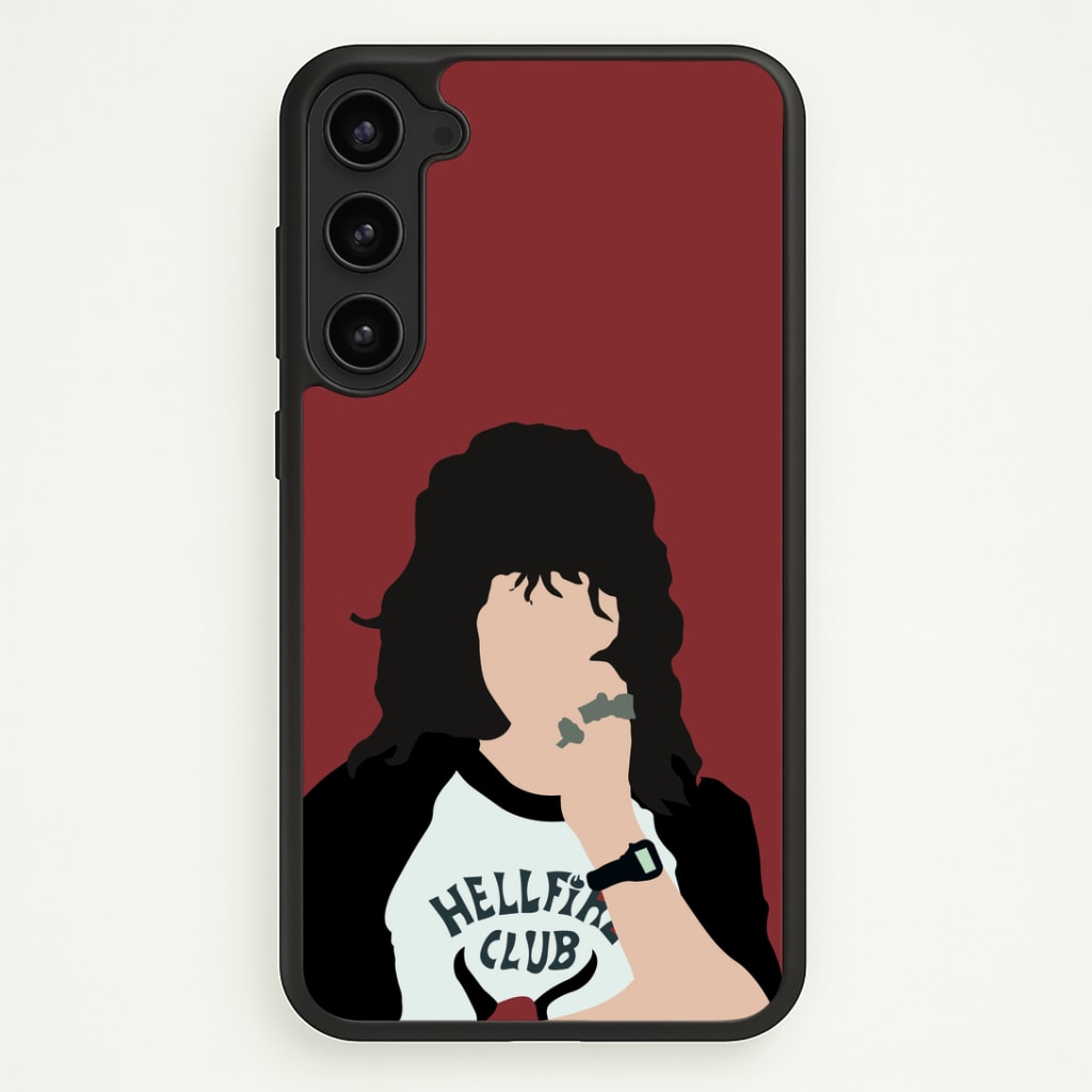 Eddie Munson Hellfire Phone Case - Galaxy S23 Plus / Standard