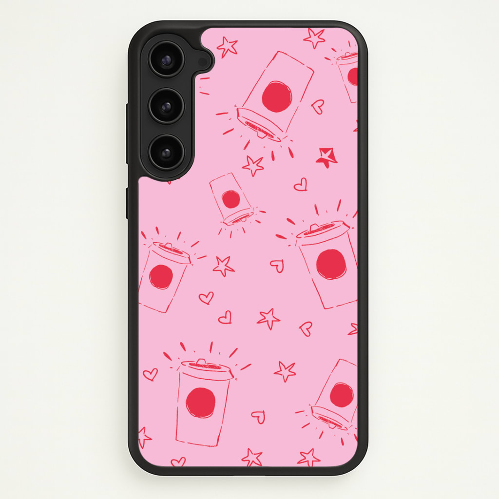 Coffee Pattern - Chamberlain Phone Case - Galaxy S23 Plus / Standard
