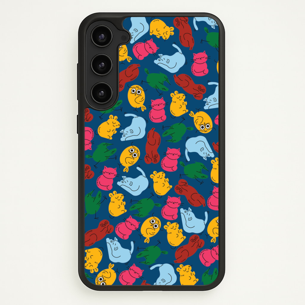 Animal Doodles - Chamberlain Phone Case - Galaxy S23 / Standard
