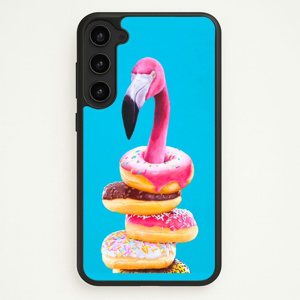 A Famished Flamingo Phone Case - Galaxy S23 Plus / Standard