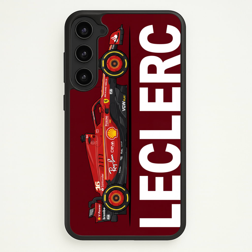 Leclerc Racer Phone Case