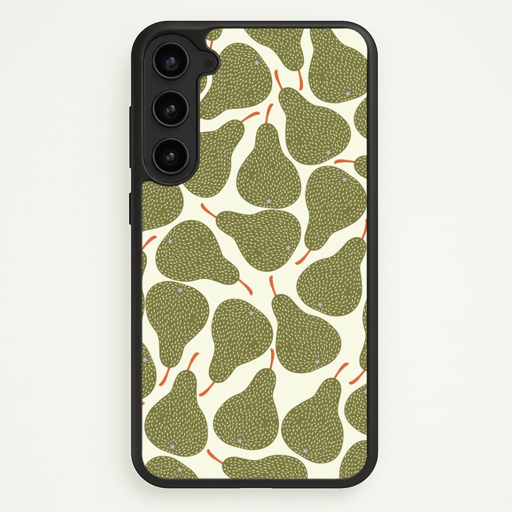 Pears - Fruit Patterns Phone Case - Galaxy S23 / Standard