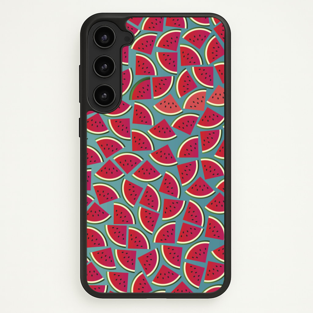 Watermelons - Fruit Patterns Phone Case - Galaxy S23 / Standard