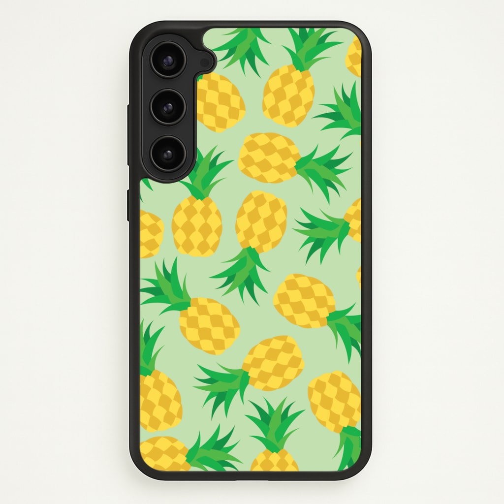 Pineapples Pattern Phone Case - Galaxy S23 / Standard
