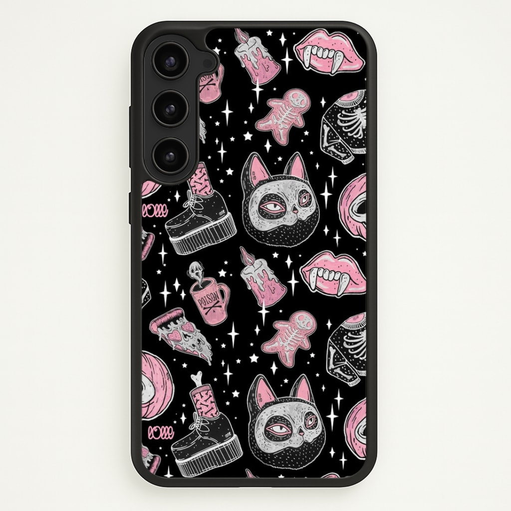 Spooks or Creeps Halloween Phone Case - Galaxy S23 Plus / Standard
