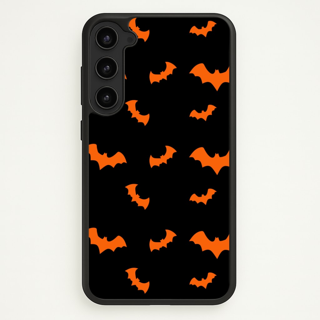 Orange Bat Phone Case - Galaxy S23 Plus / Standard