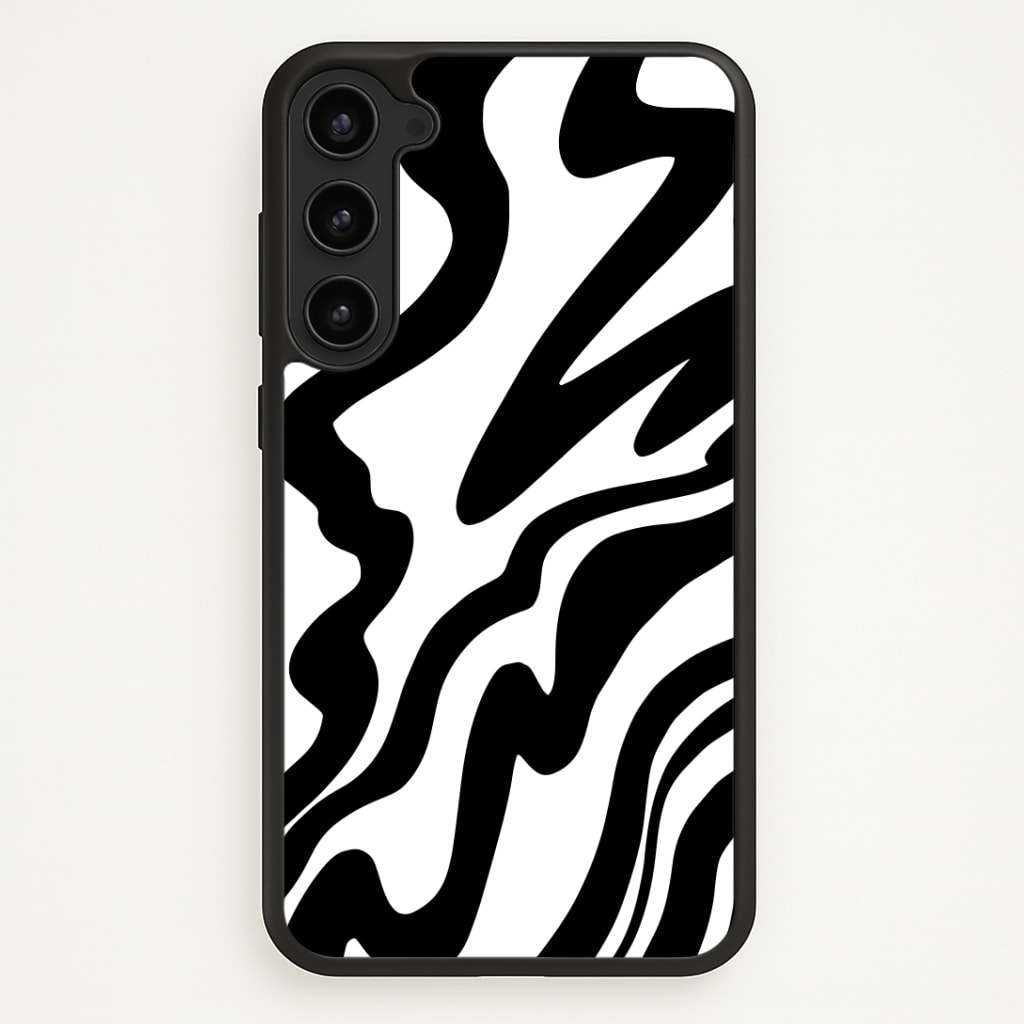 Black And White - Halloween Phone Case - Galaxy S23 Plus / Standard