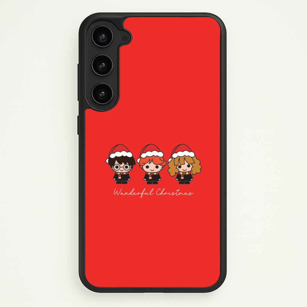 Wizards With Christmas Hats Phone Case - Galaxy S23 Plus / Standard
