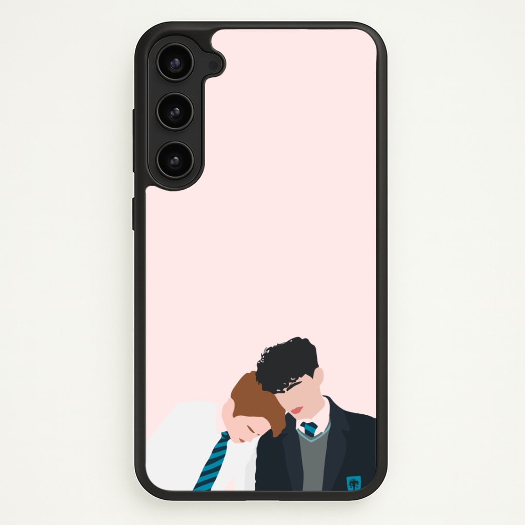 Nick And Charlie School Clothes - Heart TV Phone Case - Galaxy S23 Plus / Standard