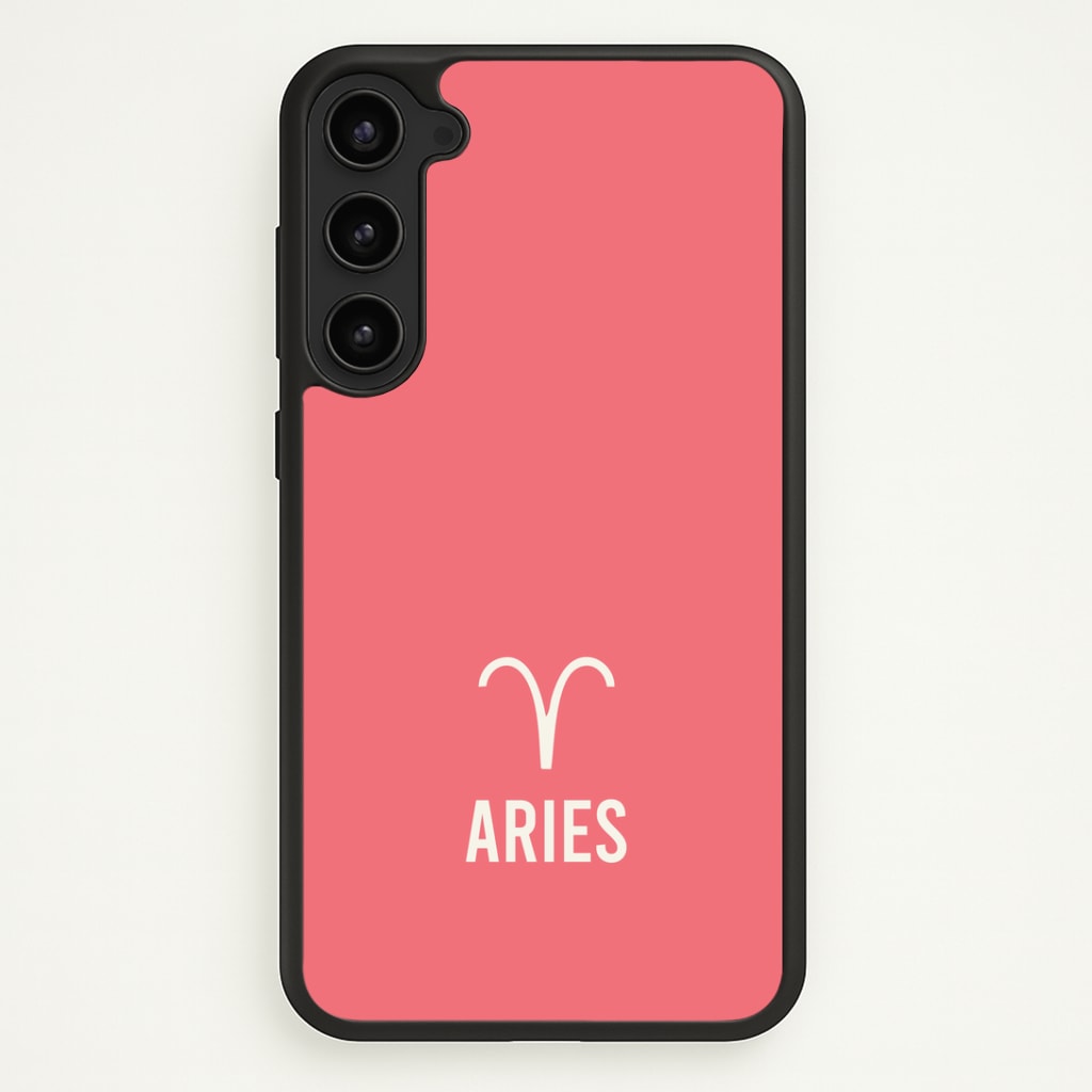 Aries Pastel Zodiac Phone Case - Galaxy S23 / Standard