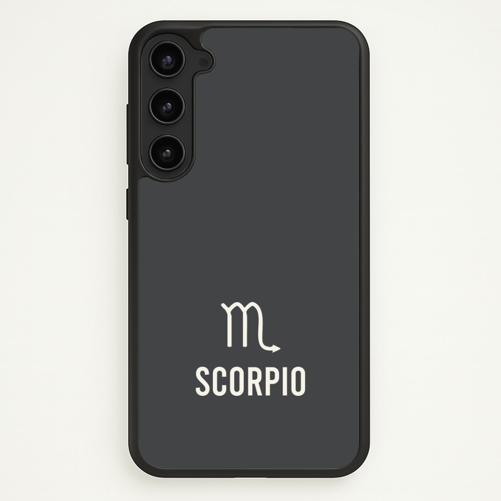 Scorpio Pastel Zodiac Phone Case - Galaxy S23 Plus / Standard