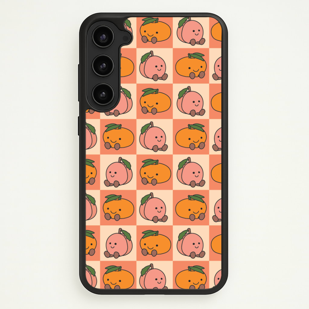 Oranges And Peaches - Plushy Phone Case - Galaxy S23 Plus / Standard