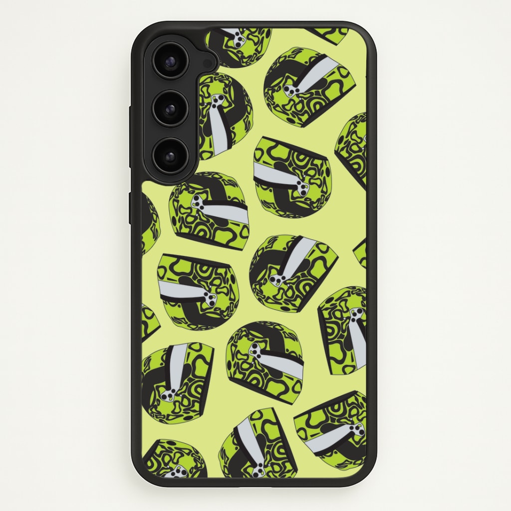 Lando Helmet Pattern Phone Case - Galaxy S23 Plus / Standard