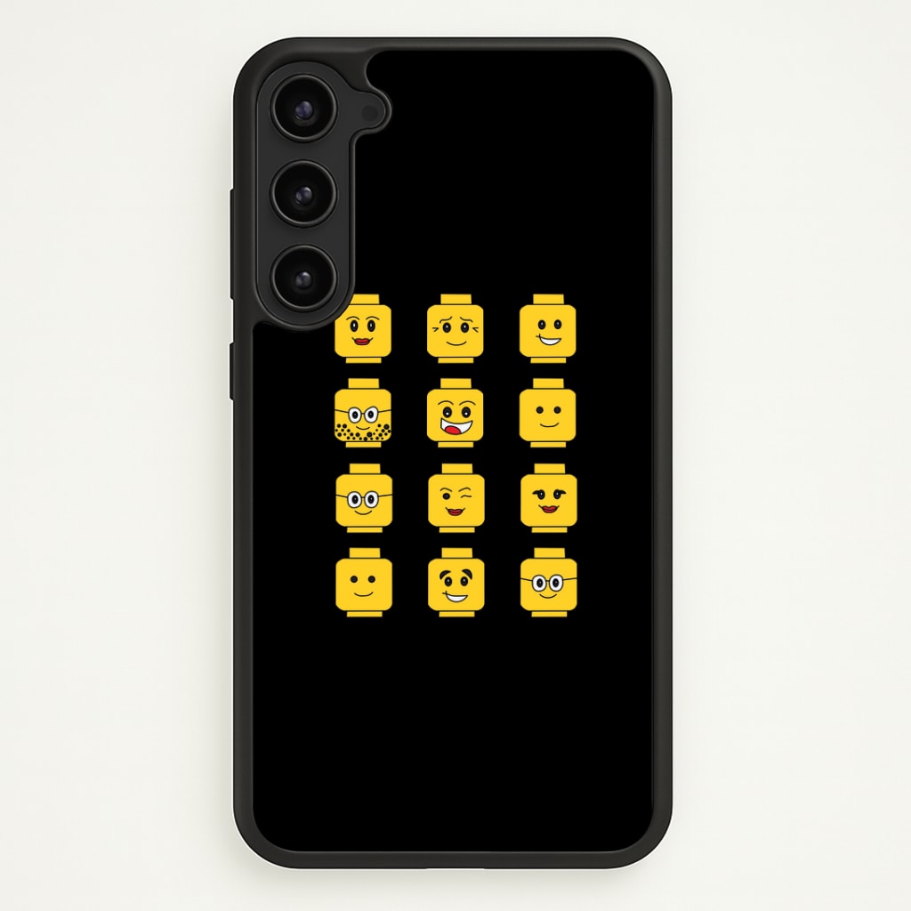 Characters - Bricks Phone Case - Galaxy S23 / Standard
