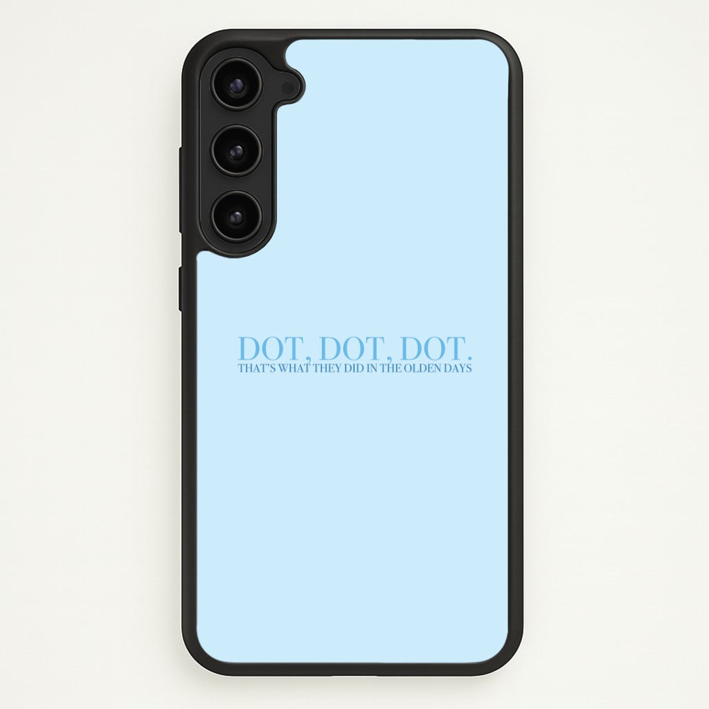 Dot, Dot, Dot Phone Case - Galaxy S23 / Standard