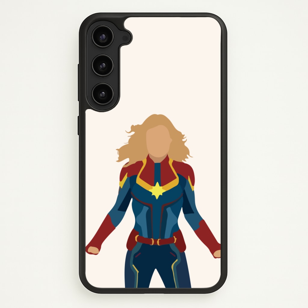 Captain Marvel Phone Case - Galaxy S23 / Standard