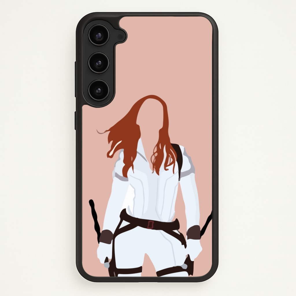 Black Widow Phone Case - Galaxy S23 / Standard