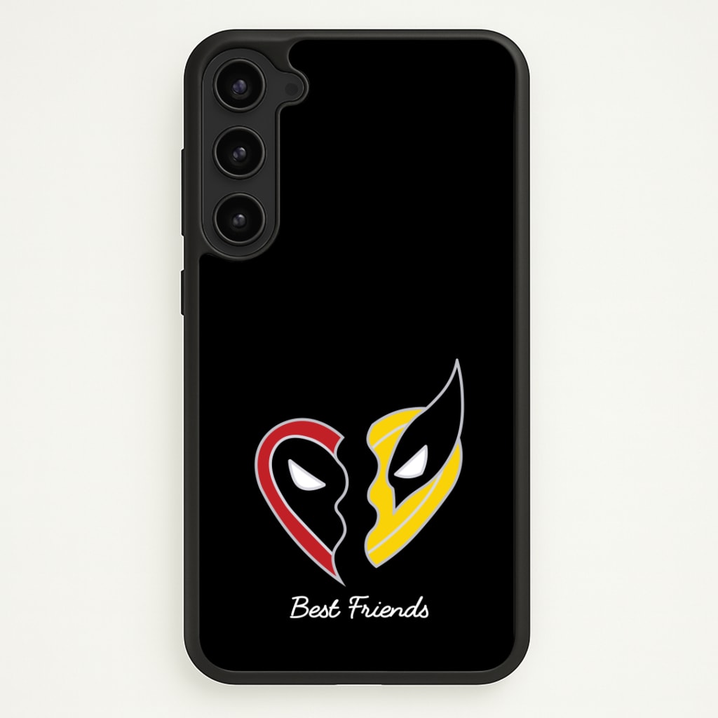 Superhero Best Friends Locket Phone Case - Galaxy S23 / Standard