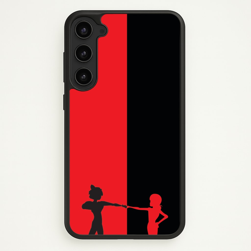Red And Black Phone Case - Galaxy S23 / Standard