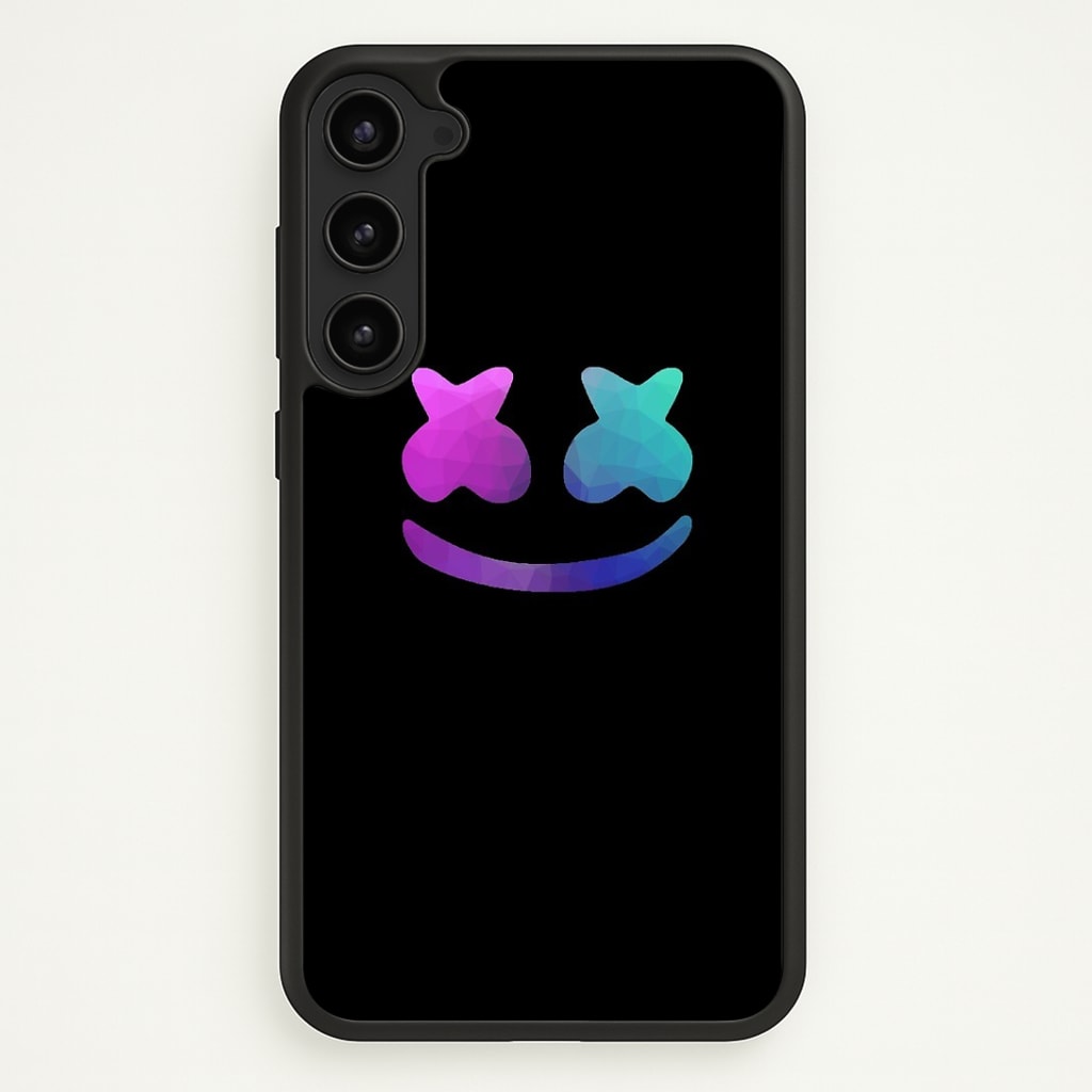 Black White Helmet DJ Phone Case - Galaxy S23 / Standard