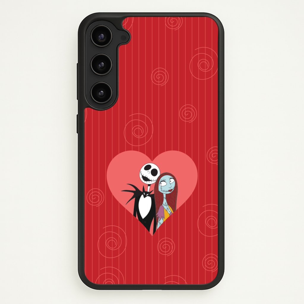 J And S Heart Phone Case - Galaxy S23 / Standard
