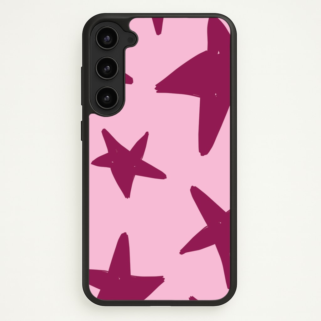 Raspberry Stars Phone Case - Galaxy S23 Plus / Standard