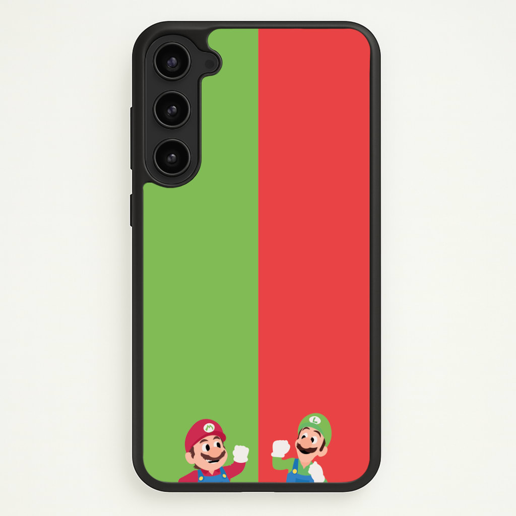 Mario And Luigi Phone Case - Galaxy S23 Plus / Standard