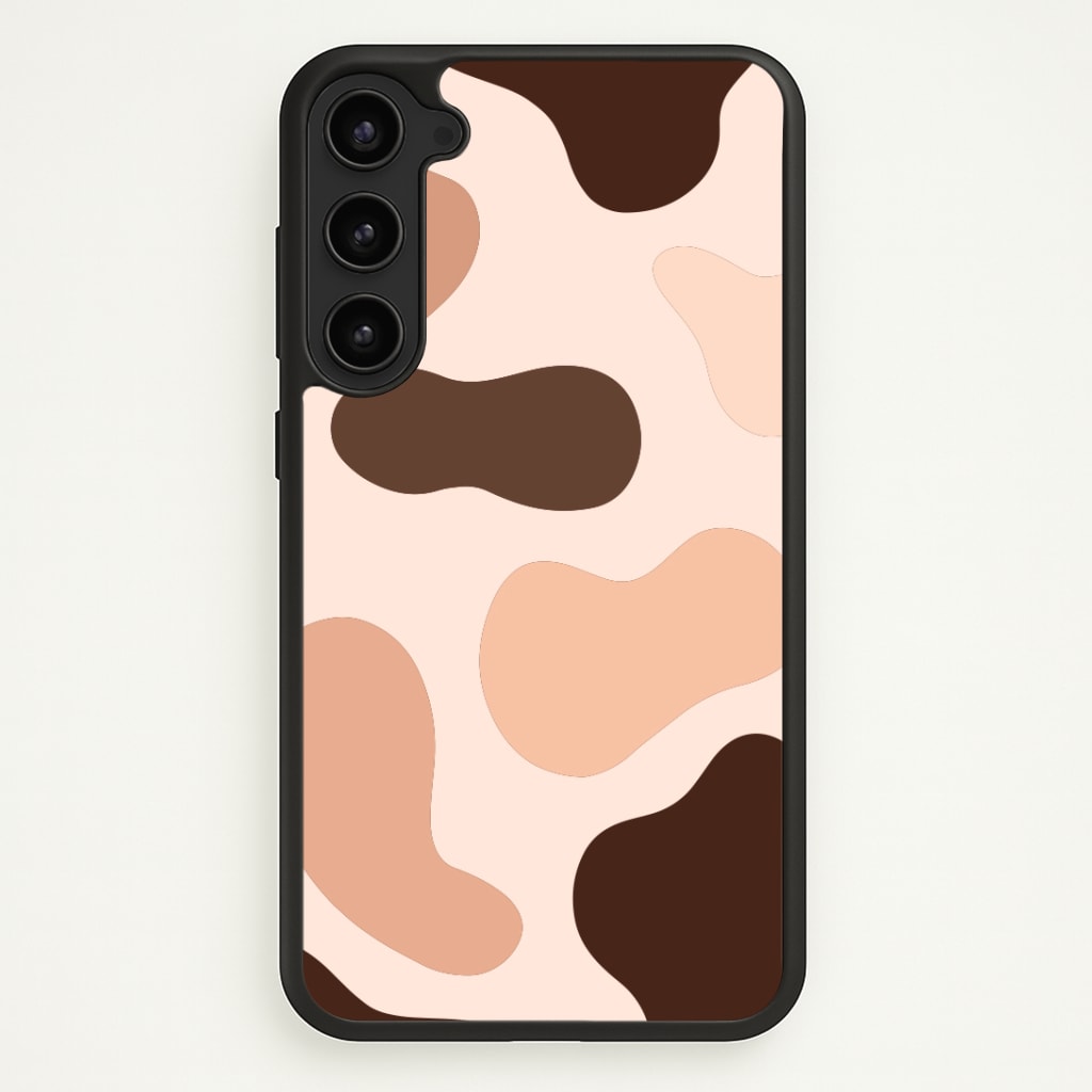Cowprint Nude Phone Case - Galaxy S23 / Standard