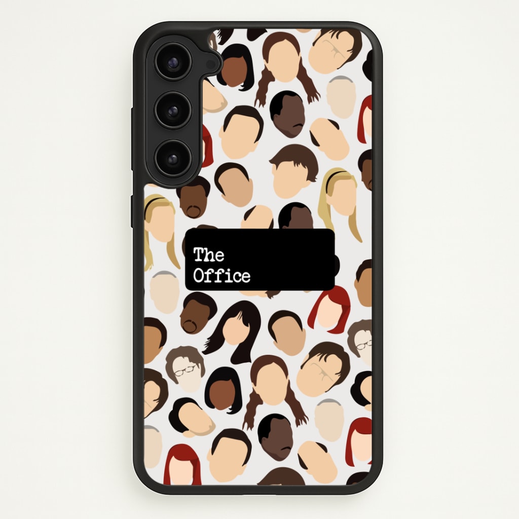 Office Collage Phone Case - Galaxy S23 Plus / Standard