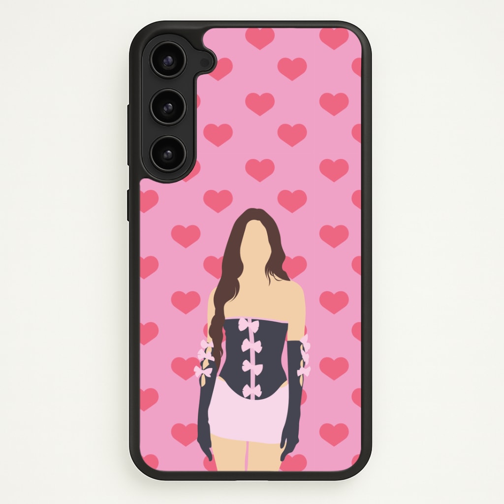 Pink Hearts - Olivia Phone Case - Galaxy S23 Plus / Standard