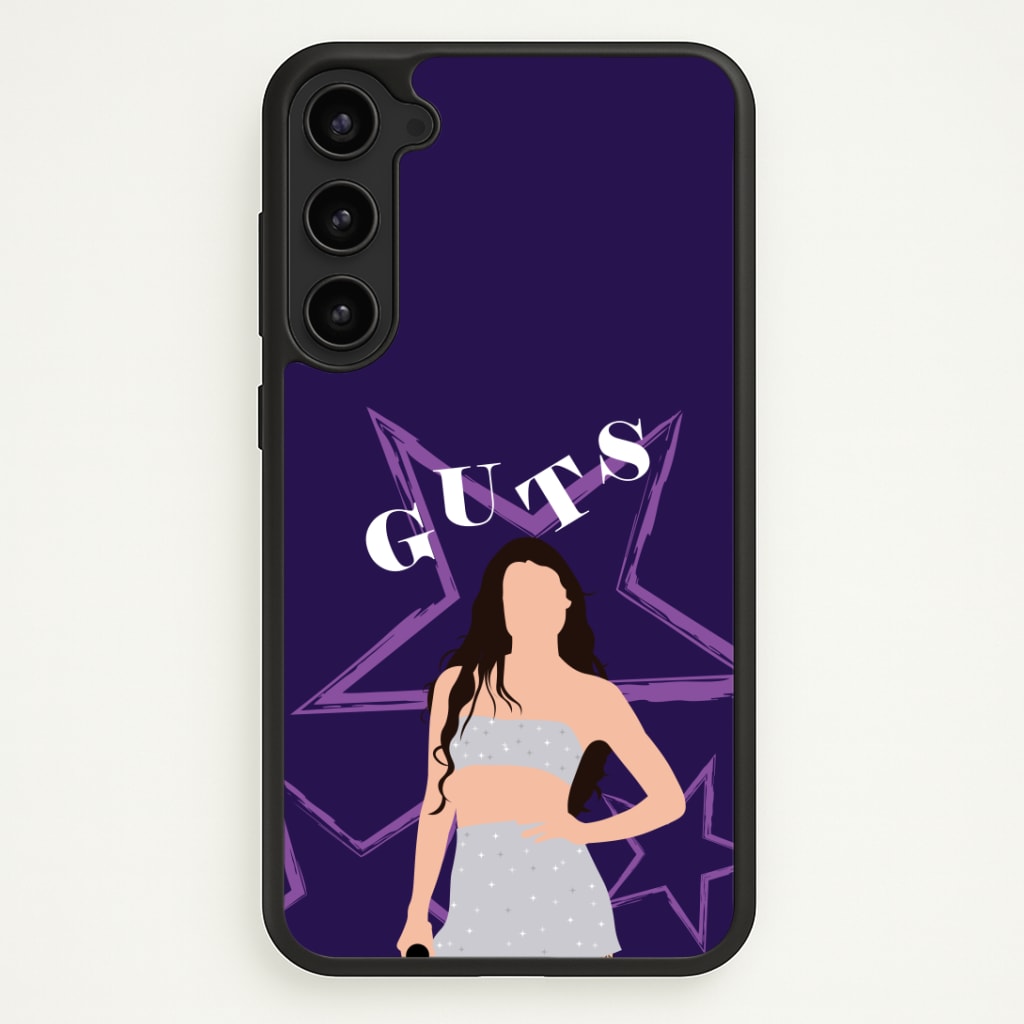Dark Purple Olivia Phone Case - Galaxy S23 / Standard
