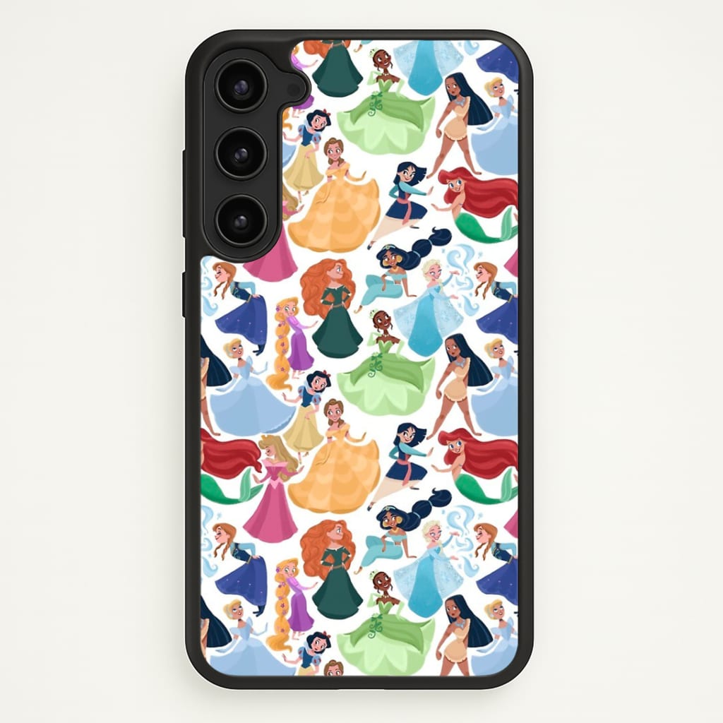 Fairytale Princess Pattern Phone Case - Galaxy S23 / Standard