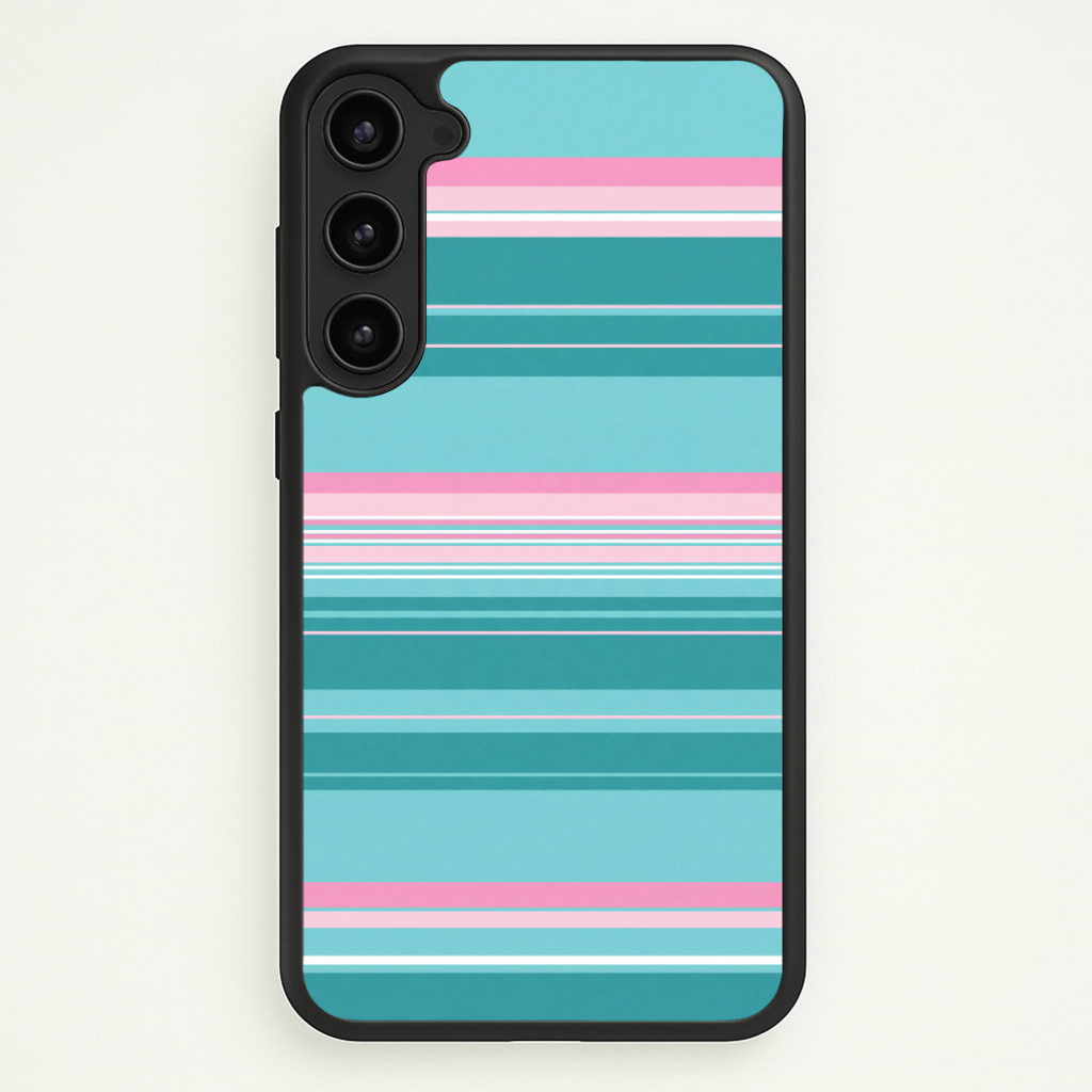 Candy Stripe Blush Phone Case