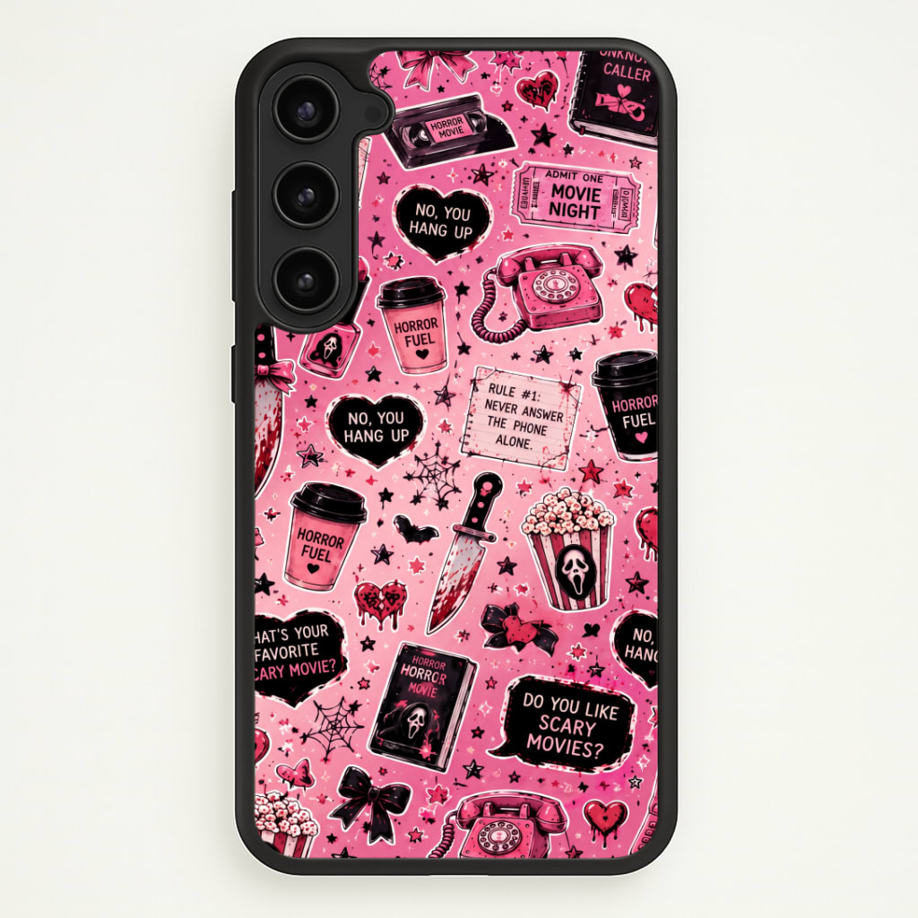 Horror Movie Pink Pattern Phone Case