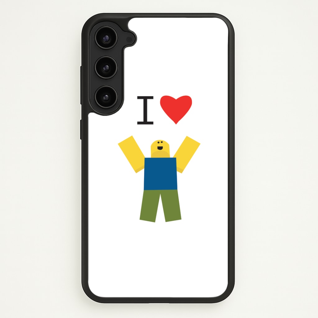 I love Blox Gaming Phone Case - Galaxy S23 / Standard