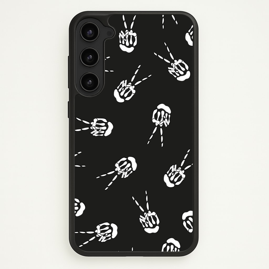 Skeleton Fingers - Halloween Phone Case - Galaxy S23 Plus / Standard