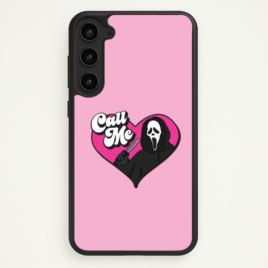 Call Me Heart Phone Case - Galaxy S23 / Standard