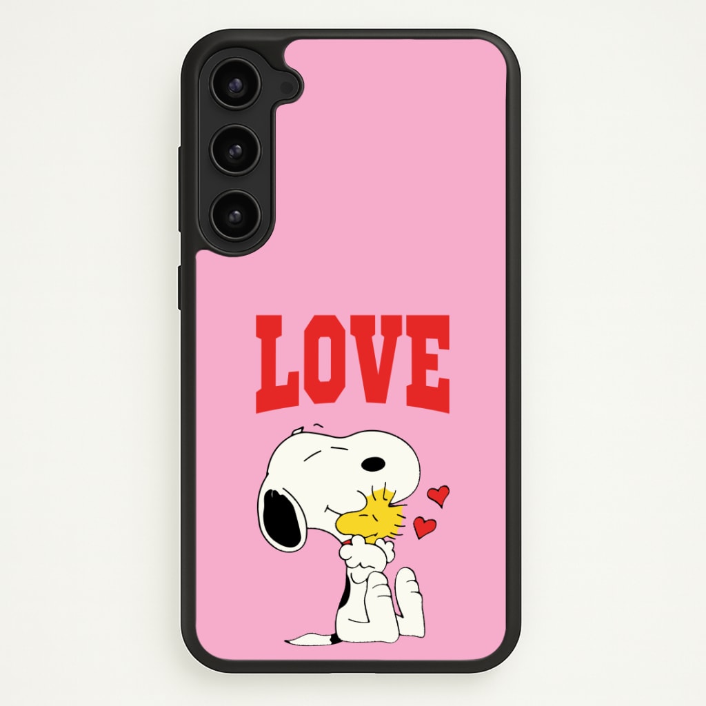 Love Cartoon Beagle Phone Case - Galaxy S23 / Standard