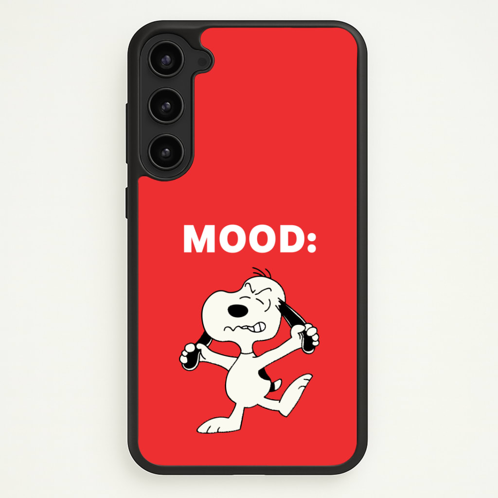 Mood Cartoon Beagle Phone Case - Galaxy S23 / Standard