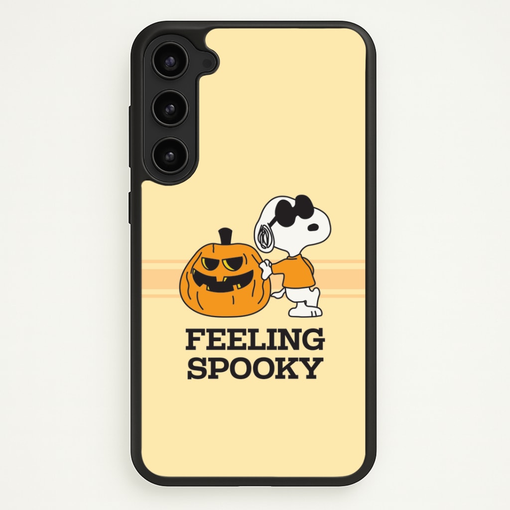 Feeling Spooky Cartoon Beagle Phone Case - Galaxy S23 Plus / Standard