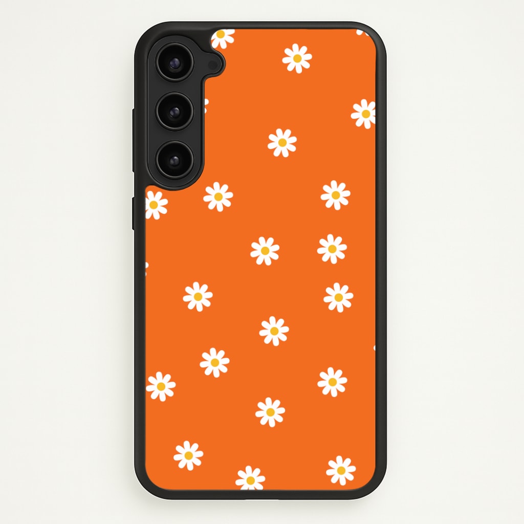 Orange Daisies Phone Case - Galaxy S23 / Standard