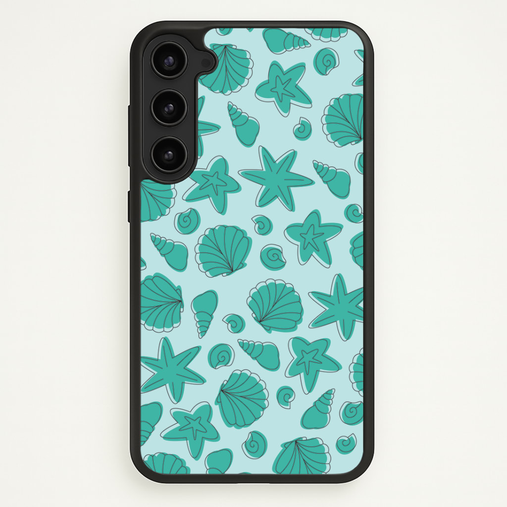 Seashells Pattern 4 Phone Case - Galaxy S23 Plus / Standard