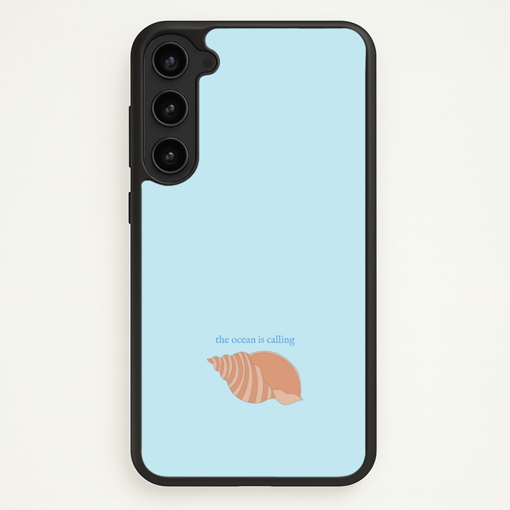 The Ocean Is Calling - Seashells Phone Case - Galaxy S23 / Standard