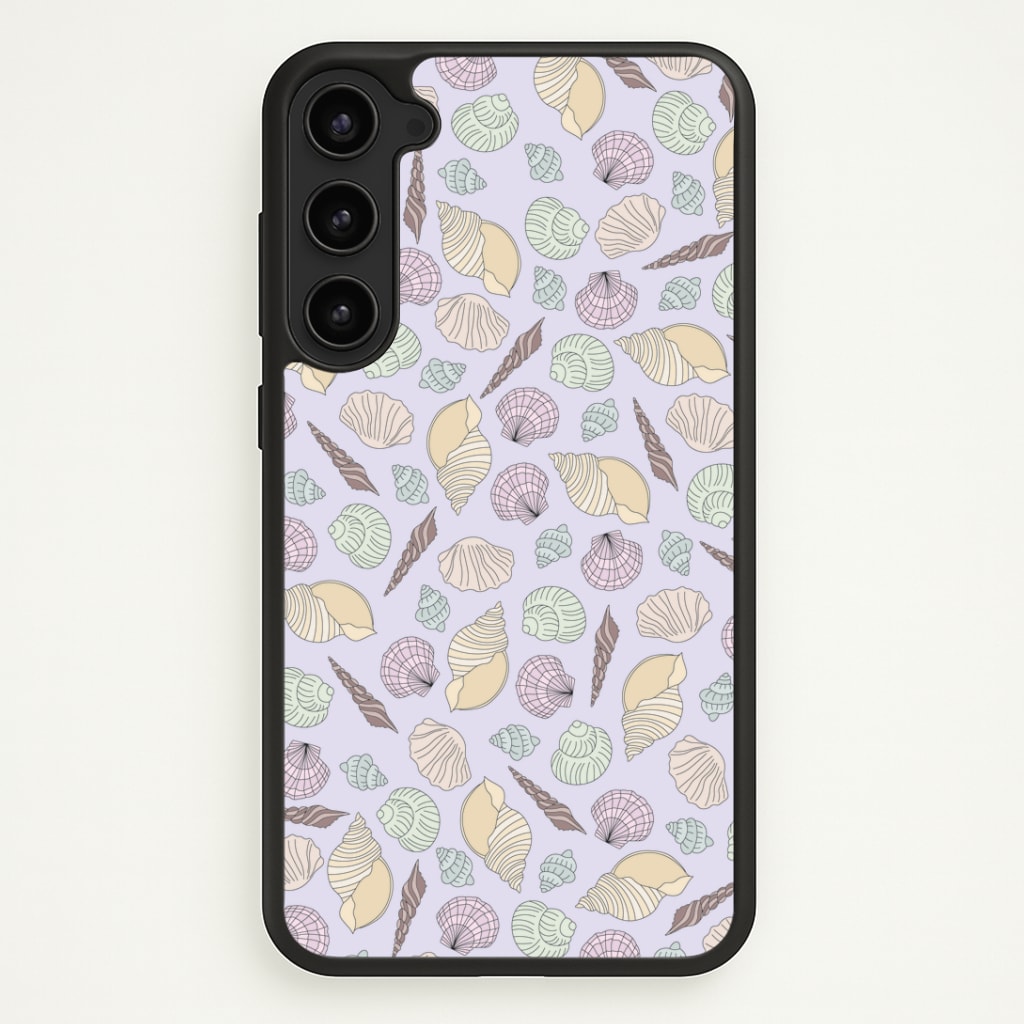 Seashells Pattern 7 Phone Case - Galaxy S23 Plus / Standard