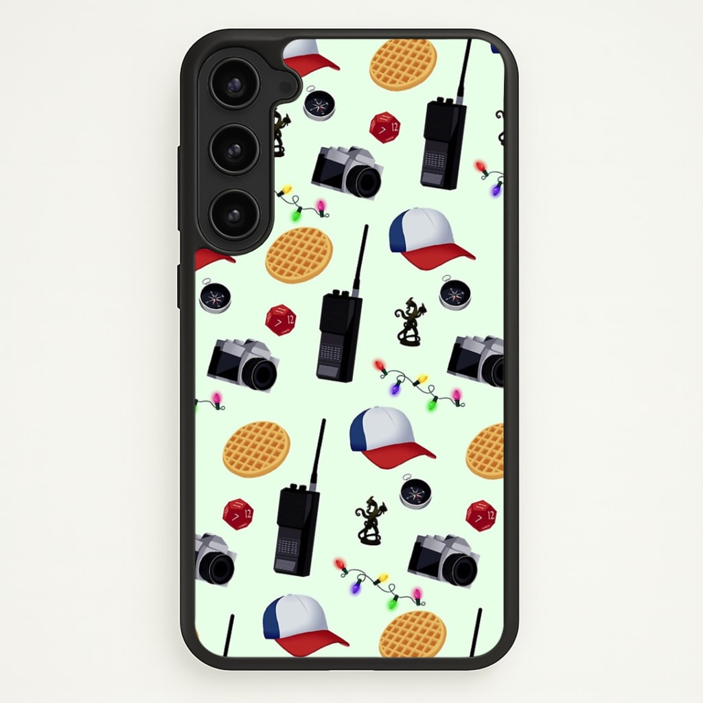 Cartoon Stranger Object Phone Case - Galaxy S23 / Standard