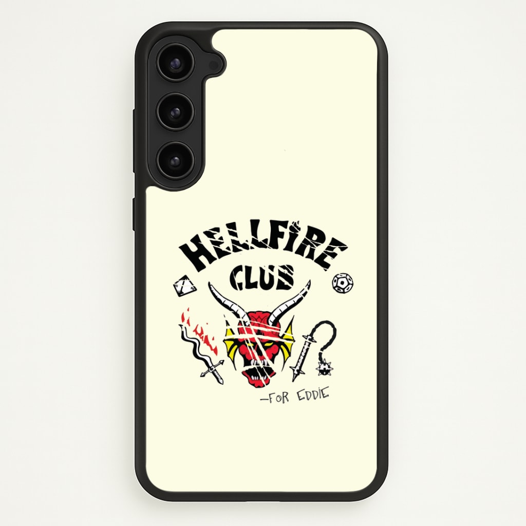 Torn Hellfire Club Phone Case - Galaxy S23 Plus / Standard